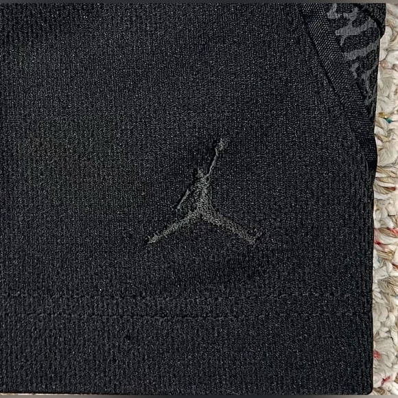 Men’s Nike Air Jordan basketball shorts XL extra large black grey pattern - Picture 4 of 4